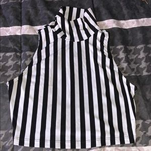 Turtle Neck Crop top